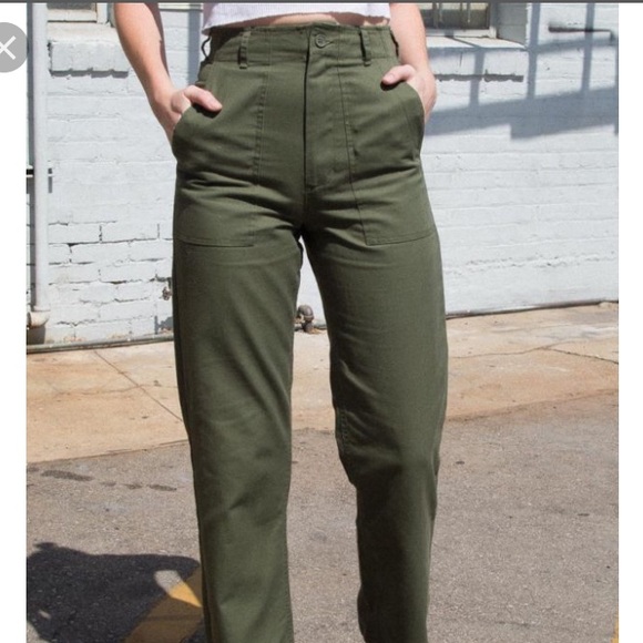 Brandy Melville Pants - Brandy Melville Kim military pants